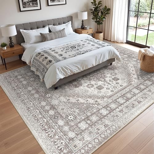 10x12 Area Rugs for Living Room (Brown/Beige / 10' x 12' (Rectangular))