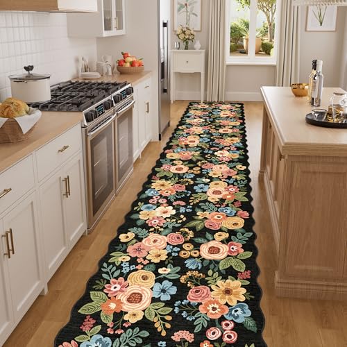 2x14 Hallway Runner Rug (Black (Big) / 2' x 14' (Rectangular))