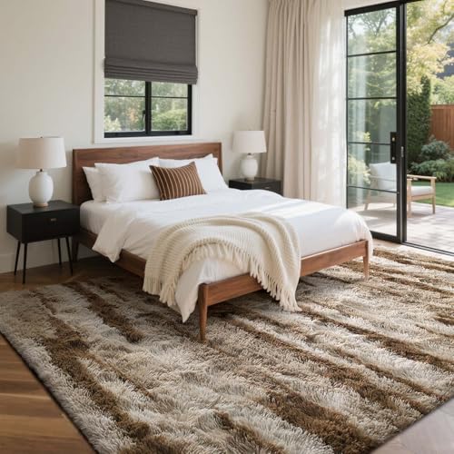 Area Rugs for Living Room (Bc Khaki 4sm02 / 5' X 7' (Rectangular))