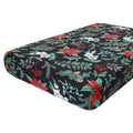 Printed Couch Cushion Covers (Dark Red / Seat Cover Large)