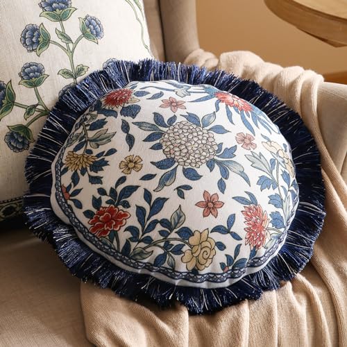 Vintage Linen Throw Pillow Cover (16" x 16" (Pack of 2) / Ivar a)