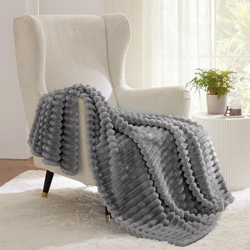 Soft Twin XL Blanket for Bed Dorm Frost Gray 66"x90" (Frost Gray / Twin XL)