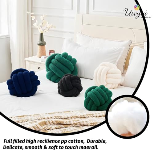 Knot Pillow Ball (Black / Small (Pack of 1))