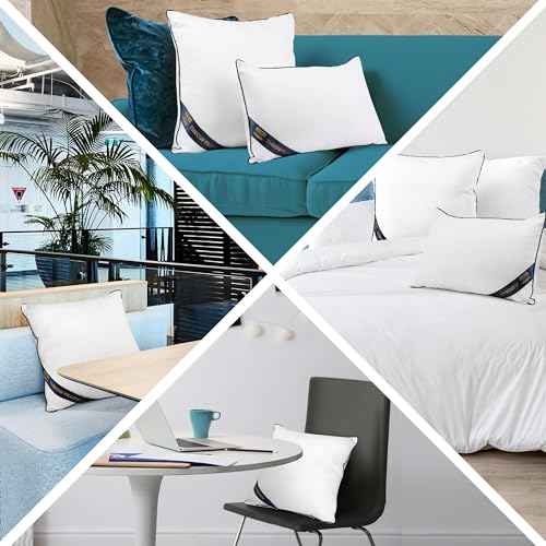 Premium Piping Throw Pillows 28x28 (28x28 Inch)