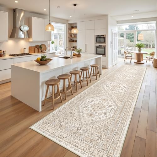 Runner Rug 2x10 (Cream/Beige / 2' x 10' (Runner))