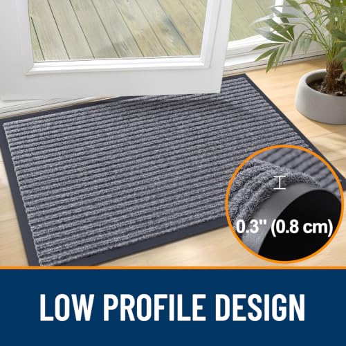Front Door Mat 59x34 (Grey / 59" X 34")