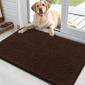 Dog Door Mat for Muddy Paws 36x24 (Brown / 36" X 24")