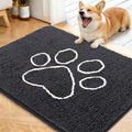 Dog Door Mat for Muddy Paws 40x32 (Dark Grey / 40" X 32")