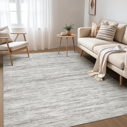 Boho 5x8 Area Rug Living Room Rugs Machine Washable Grey (A-grey / 5' x 8' (Rectangular))