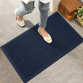 Sturdy Front Door Mat (Blue / 2' x 3' (Rectangular))