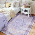 Washable Area Rug (Purple / 3' x 5' (Rectangular))