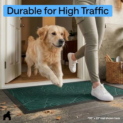 WeatherMAX Door Mat (Green Palm / 29" x 17")