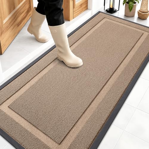 Front Door Mat Outside 59x23 (Mocha / 59" x 23")