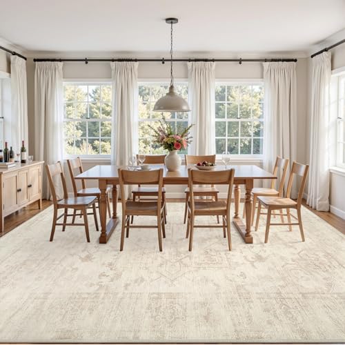 8x10 Area Rugs Living Room (Beige/Brown / 8' x 10' (Rectangular))