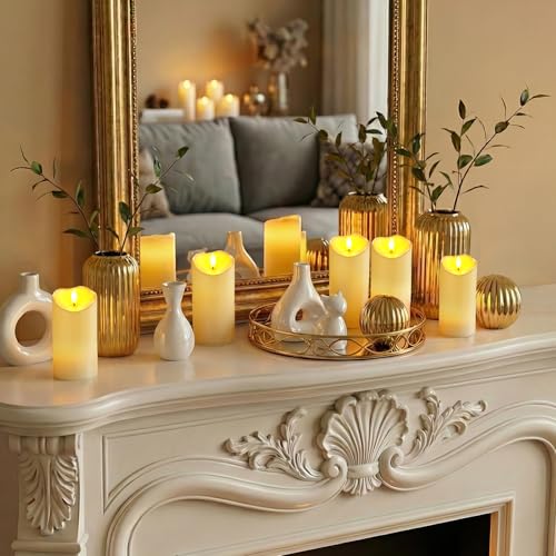 Waterproof Candles Outdoor (Ivory White / Set of 6)