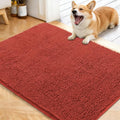 Dog Door Mat for Muddy Paws 40x32 (Maple Red / 40" X 32")