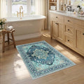 Washable Area Rug (Teal / 2'6" x 4' (Rectangular))