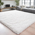 Soft Area Rugs for Bedroom Living Room Plush Fluffy Rug 9x12 (Cream / 9' x 12' (Rectangular))