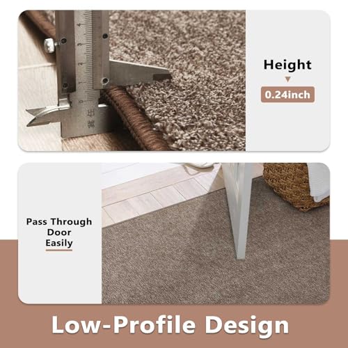 8x10 Large Brown (08 Brown/White / 8' x 10' (Rectangular))