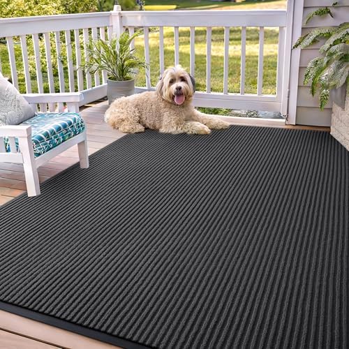 Front Door Mat 71x47 (Charcoal Grey / 71" X 47")
