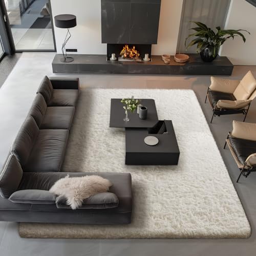 Area Rugs 9x12 Living Room (2- Ivory / 9' x 12' (Rectangular))