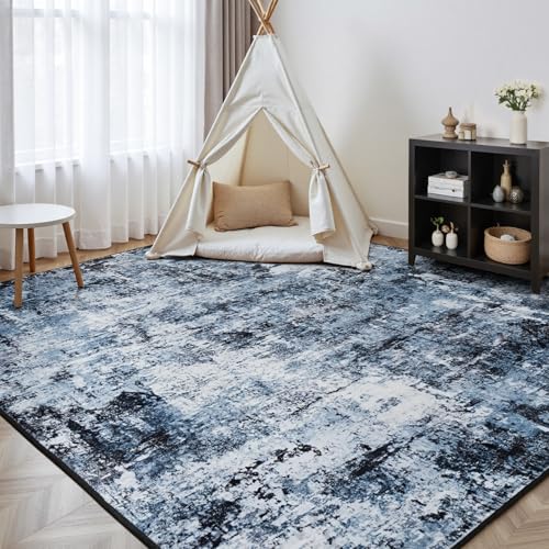 10x14 Area Rugs for Living Room (01-ocean Blue / 10' x 14' (Rectangular))