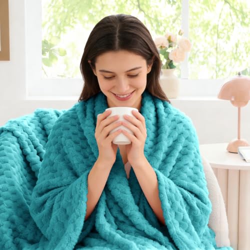 Teal Twin Blanket for Couch (Teal / Twin(60"x80"))