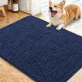 Dog Door Mat for Muddy Paws 40x32 (Dark Blue / 40" X 32")
