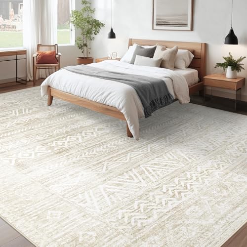 Living Room Rugs 9x12 (Ivory Beige / 9' x 12' (Rectangular))