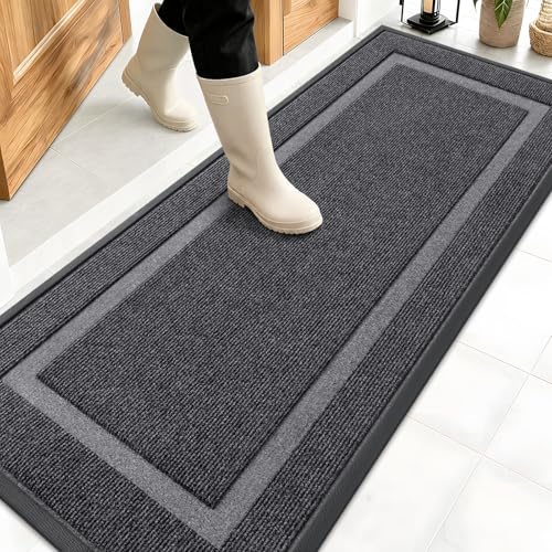 Front Door Mat Outside 59x20 (Grey / 59" x 20")