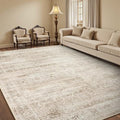 5x7 Area Rug for Living Room Bedroom (Beige / 5' X 7' (Rectangular))