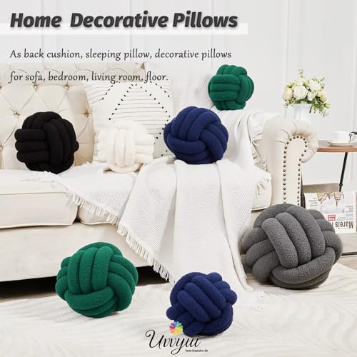 Knot Pillow Ball (Dark Gray / Small (Pack of 1))
