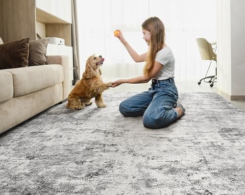 9x12 Area Rug Living Room Rugs (Grey / 9' x 12' (Rectangular))