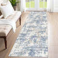 2x8 Runner Rug for Hallway (Blue / 2' x 8' (Rectangular))