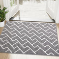 Front Door Mat 48x32 (Grey / 48" X 32")