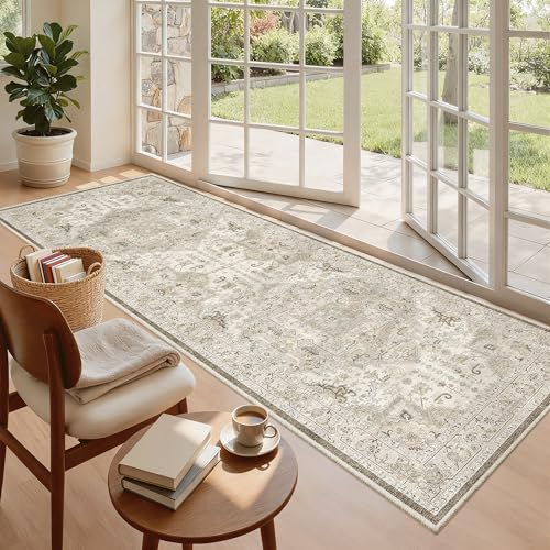 Hallway Runner 3x8 (Ivory/Brown / 3' x 8' (Runner))