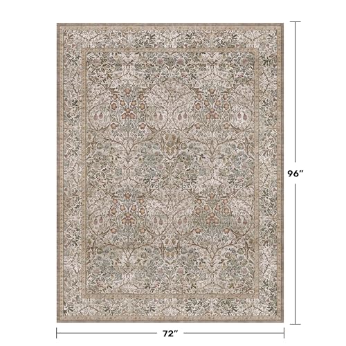 Dining Room Rugs for Under Table (Moss / 6' x 8' (Rectangular))