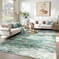6x9 Area Rugs for Living Room (Green / 6' x 9' (Rectangular))