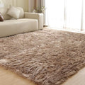 Beige Area Rugs for Living Room Bedroom Nursery 9X12 Washable Faux Sheepskin Fluffy Fur Rug Kids Room Decor Soft Cozy Home Décor (9' x 12' (Rectangular) / Beige)