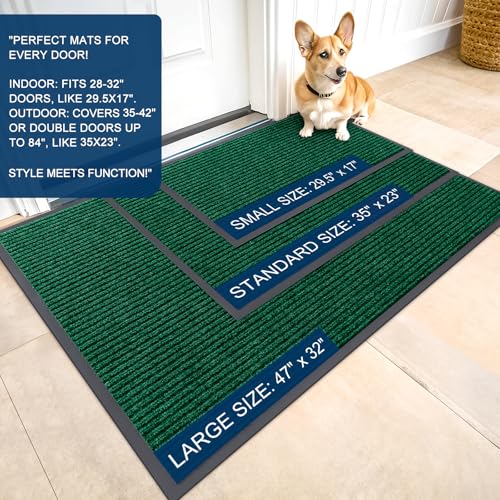 Front Door Mat 71x30 (Green / 71" X 30")