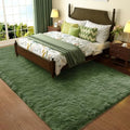 Gray Green Rug Grass Area Rugs for Bedroom (Grey Green / 4' x 6' (Rectangular))