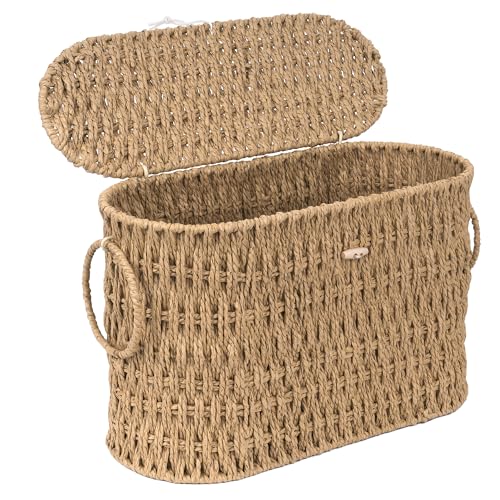 Toilet Paper Storage Basket (Natural(paper Rope))