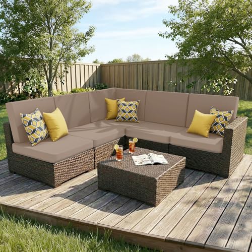 Couch Cushion Covers (Mocha / Seat 1 Pack)