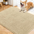 Dog Door Mat for Muddy Paws 40x32 (Sand / 40" X 32")