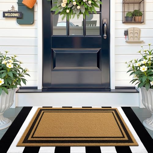 Front Door Mat 59x34 (Brown / 59" X 34")