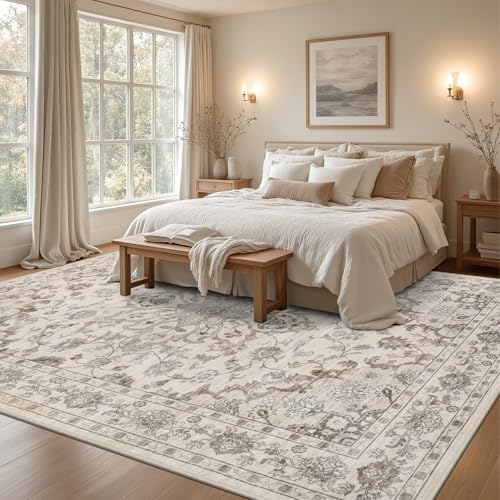 9x12 Area Rugs Living Room (Brown Beige / 9' x 12' (Rectangular))