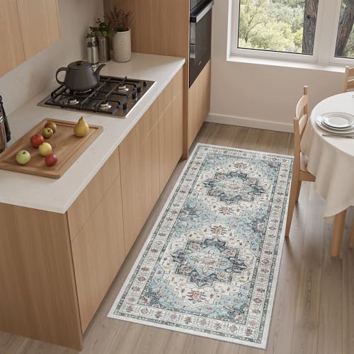 Washable Area Rug 2x4 (Blue / 2' x 4' (Rectangular))
