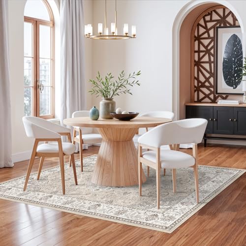 5x7 Living Room Area Rugs (5' x 7' (Rectangular) / Beige)