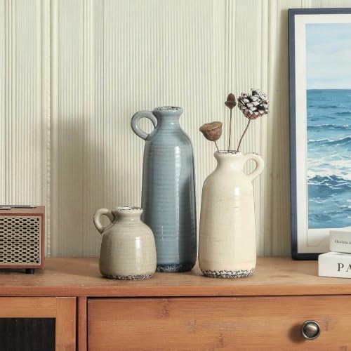 Ceramic Vases Set of 3 (010 - Ocean)
