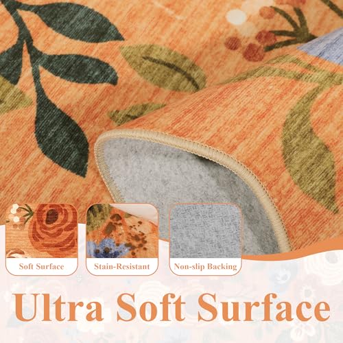 6x9 Area Rugs (Orange (Big) / 6' x 9' (Rectangular))